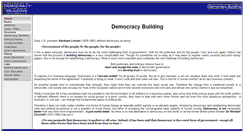 Desktop Screenshot of democracy-building.info