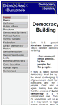Mobile Screenshot of democracy-building.info