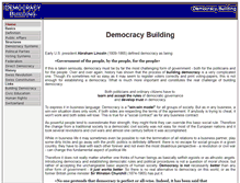 Tablet Screenshot of democracy-building.info